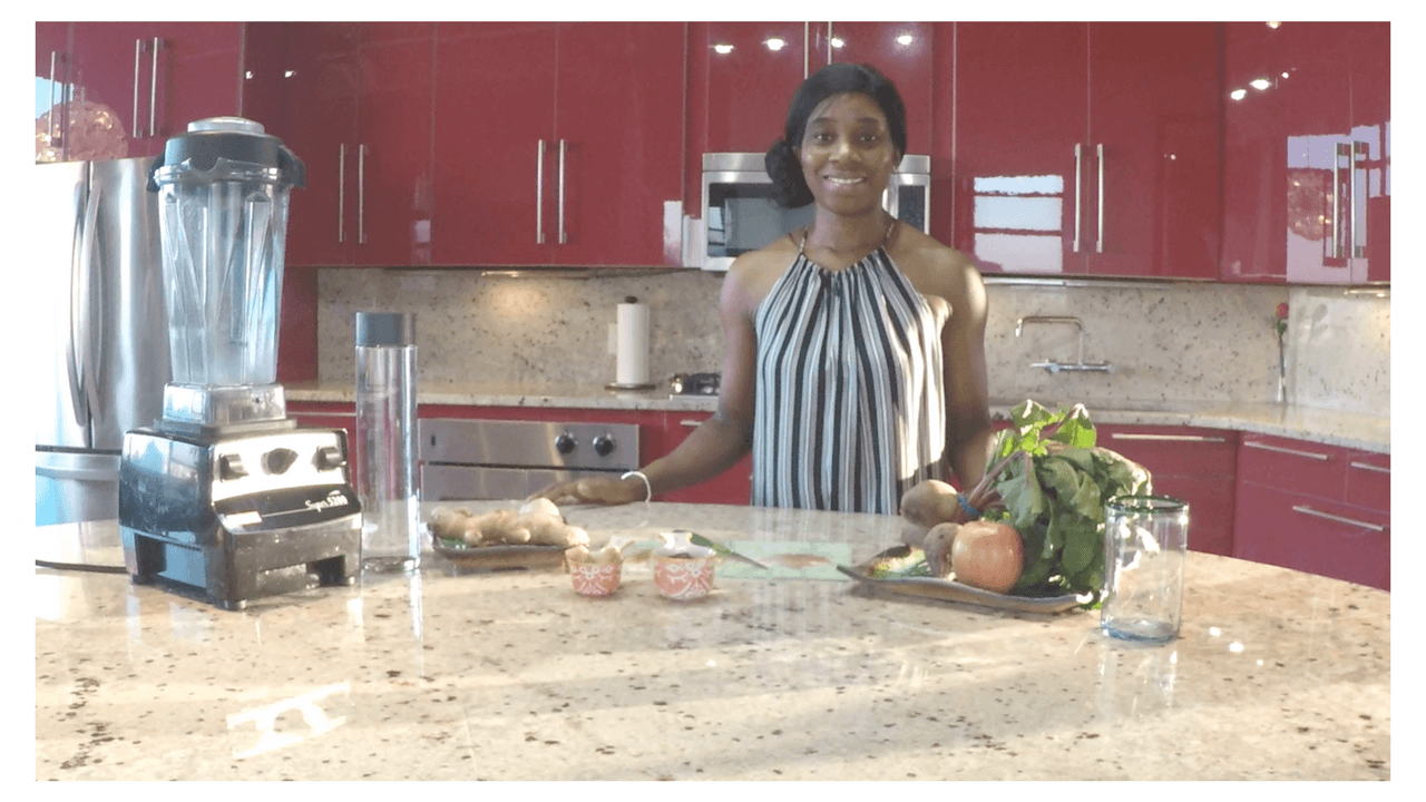 Beet Apple Ginger Drink